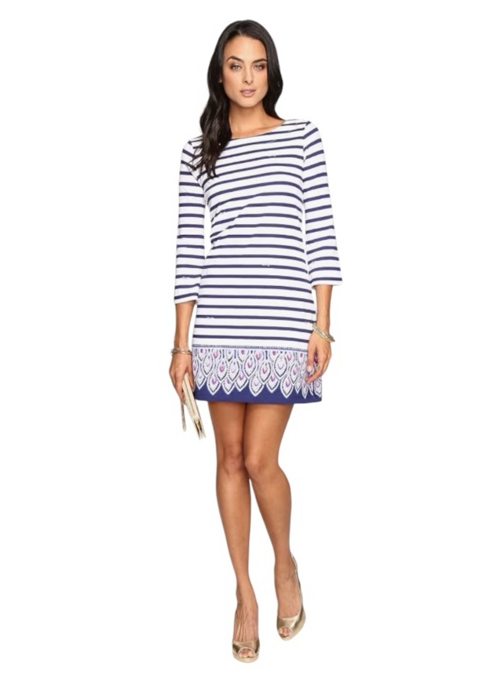Lilly Pulitzer Beacon Peacock Dress size L